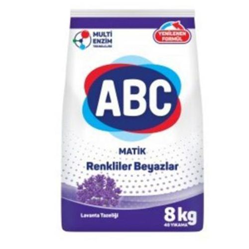 ABC Toz Deterjan Lavanta Tazeliği 8 Kg