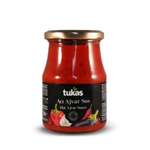 Tukaş Acı Ajvar Sos 350 G