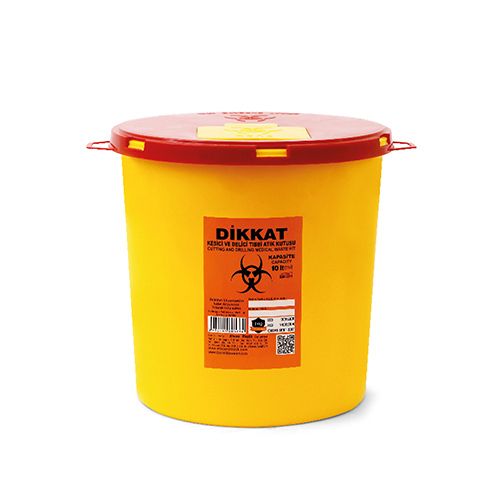 Afacan Plastik Medıcal Waste Bıns Sharp Box 10 Lt