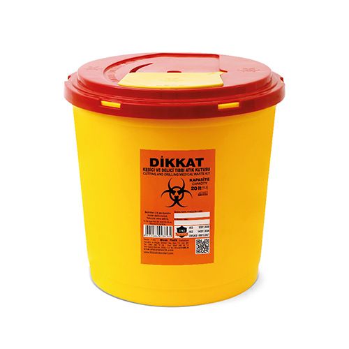 Afacan Plastik Medıcal Waste Bıns Sharp Box 20 Lt