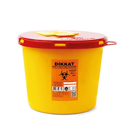 Afacan Plastik Medıcal Waste Bıns Sharp Box 5 Lt