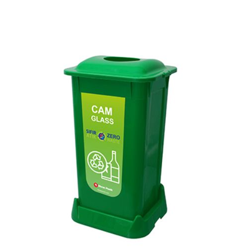 Afacan Plastik Zero Waste Bıns (Glass Waste ) 70 Lt