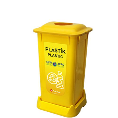 Afacan Plastik Sıfır Atık Kovası ( Plastik Atık ) 70 Lt