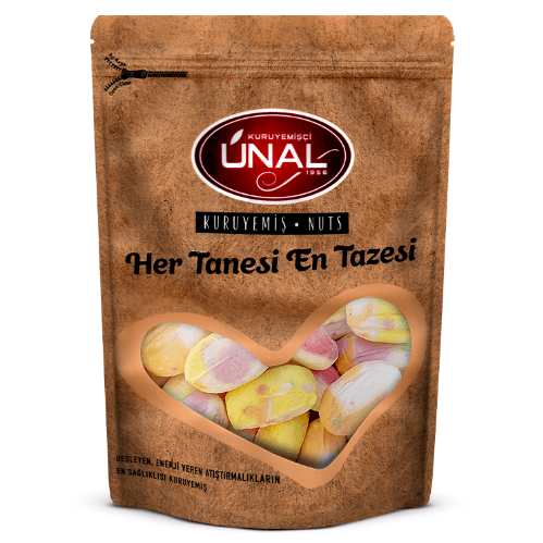 Ünal Kuryemiş  Aromalı Elvan Şekeri 250 Gr Paket