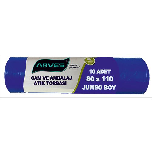 Arves Cam Atık Torbası Jumbo Boy