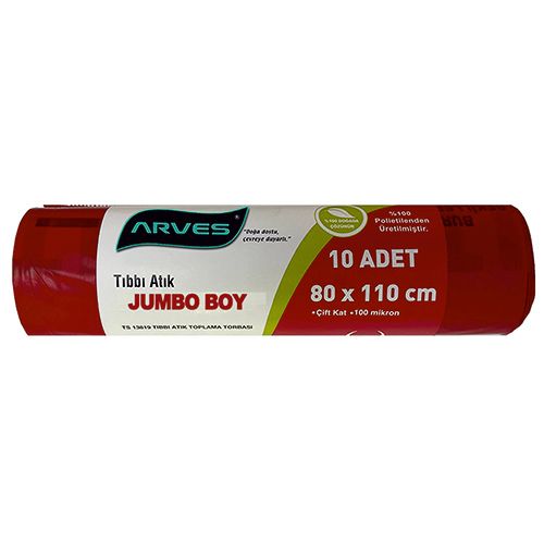 Arves Tıbbi Atık Torbası Jumbo Boy