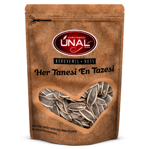 Ünal Ay Çekirdeği Siyah Tuzsuz 250 Gr Paket