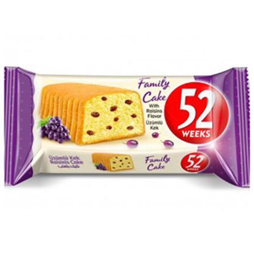 Azra 52 Weeks Grape Cake 60 Gr