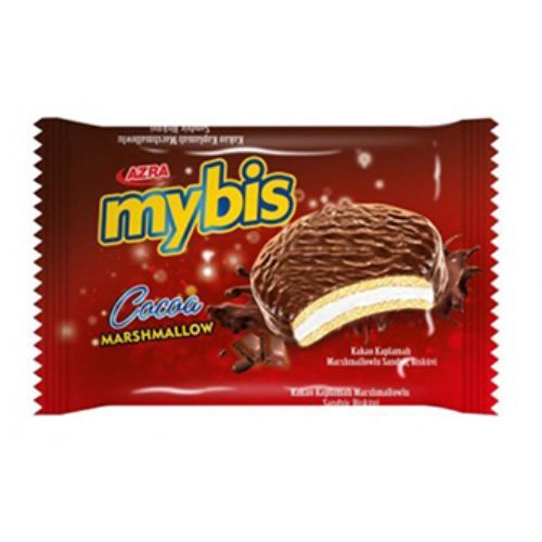 Azra Mybis Marshmellow Sandwich Cocoa Biscuit 18 Gr