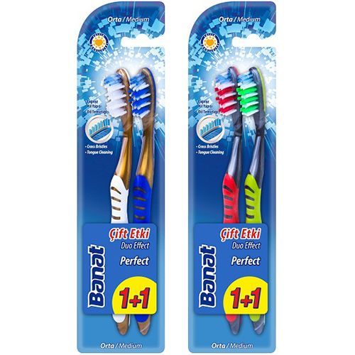 Banat Perfect 1+1 Double-Effective Toothbrush