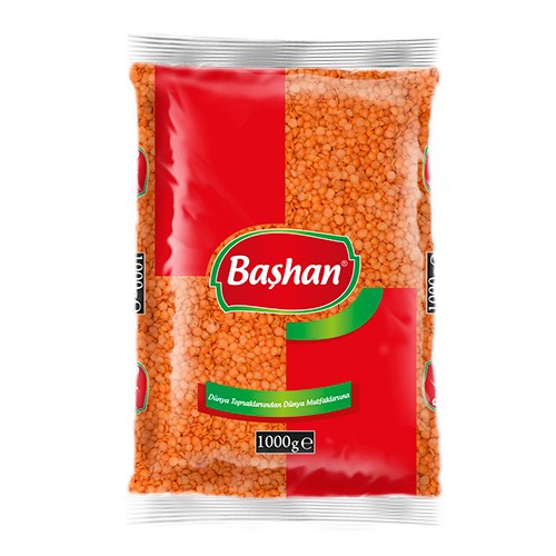 Başhan Kırmızı Yaprak Mercimek (Yerli İstanbul Cila) 1 Kg