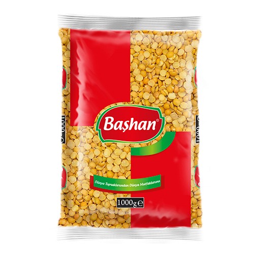 Başhan Sarı Kırık Bezelye 1 Kg