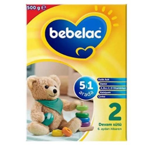 Bebelac Baby Food No 2 500 Gr