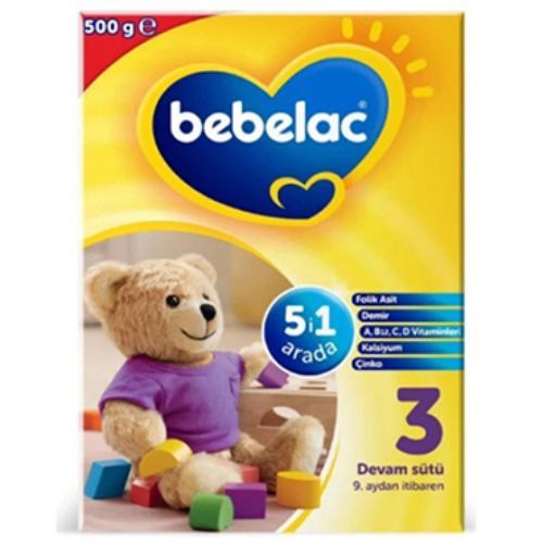 Bebelac Baby Food No 3 500 Gr