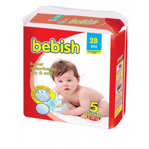 Pine Bebish Junior 28'Li İkiz Paket  Bebek Bezi