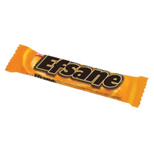 Bifa Efsane Milky Compound Chocolate Coated Caramel Biscuit 22 Gr