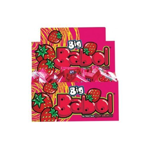 Big Babol Mono Strawberry Gum 4.2 Gr