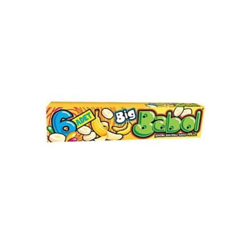 Big Babol Stick Banana Gum 25 Gr