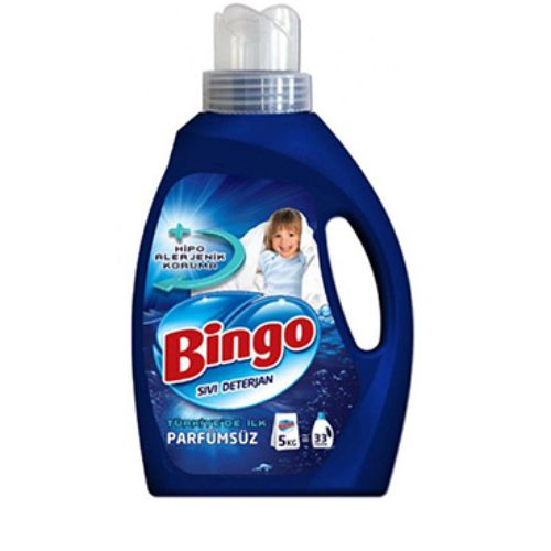 Bingo Liquid Detergent Unscented 2145 Ml