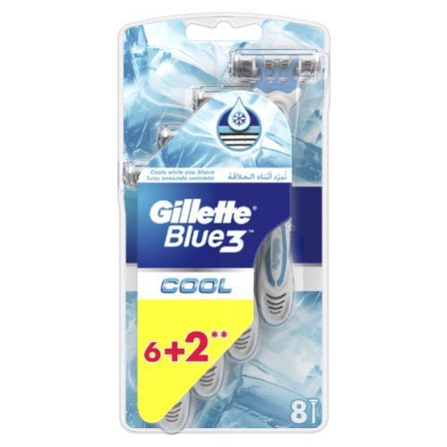 Blue3 Cool Razor 6+2