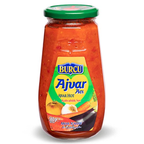 Burcu Acı Ajvar 560 Gr