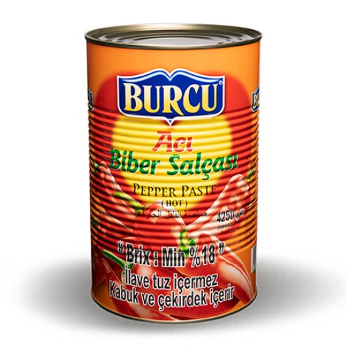 Burcu Acı Biber Salça 4250 Gr