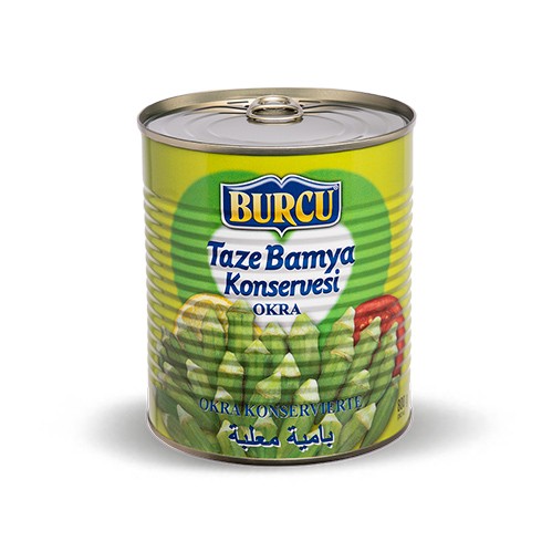 Burcu Bamya Konserve 800 Gr