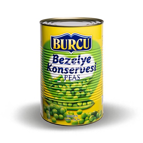 Burcu Bezelye Konserve 4250 Gr