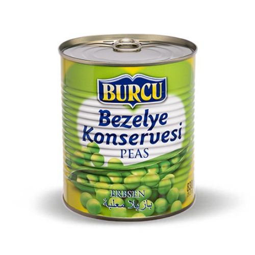 Burcu  Pea  Tin Canned 830 Gr