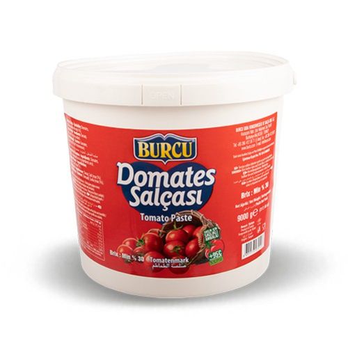 Burcu Tomato Paste Bucket 9000 Gr