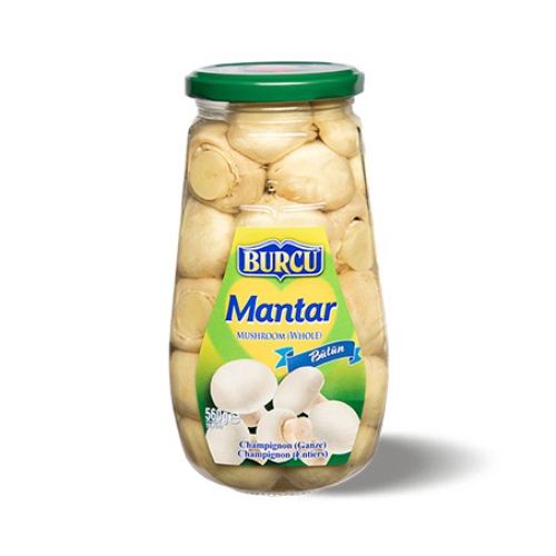 Burcu Mushroom Glass Canned 560 Gr