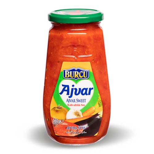 Burcu Tatlı Ajvar 560 Gr