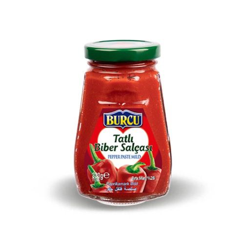 Burcu Pepper Paste Mild Glass 320 Gr