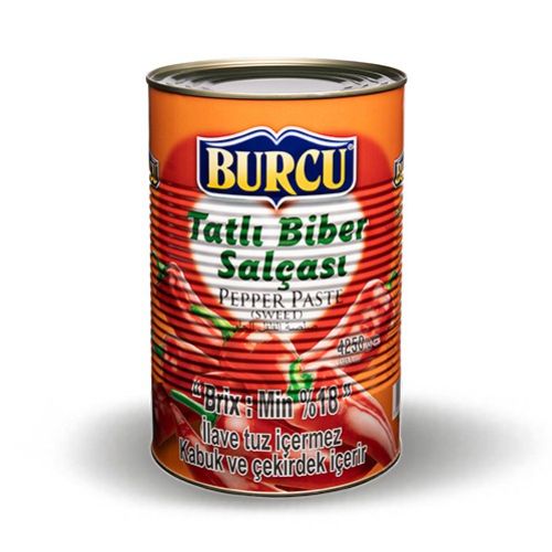 Burcu Pepper Paste Mild Tin 4250 Gr