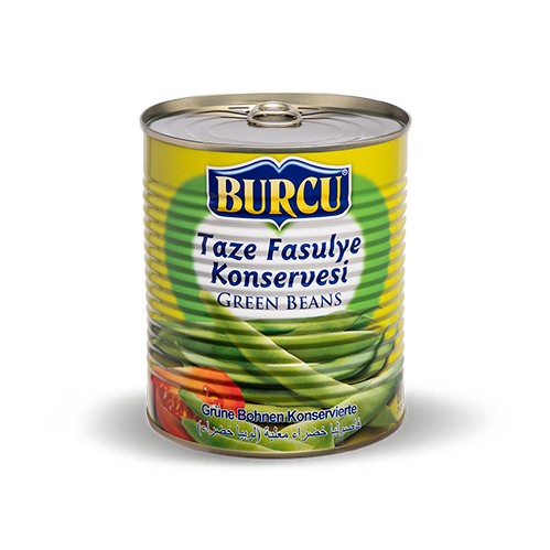 Burcu Taze Fasulye Konserve 800 Gr