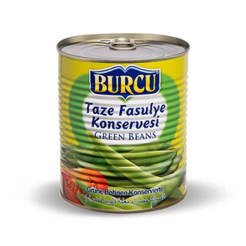 Burcu String Beans Tin Canned 800 Gr