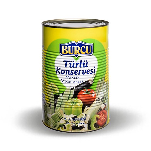 Burcu Türlü Konserve 4000  Gr