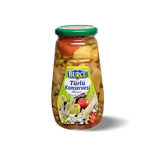 Burcu Türlü Konserve 580 Gr