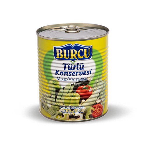 Burcu Türlü Konserve 800 Gr