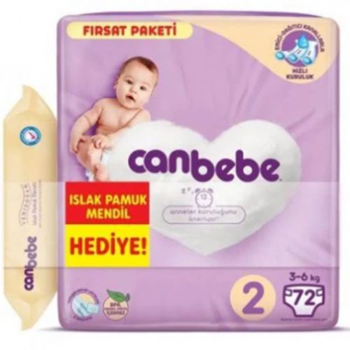 Canbebe Fırsat Paketi No 2 72 Adet