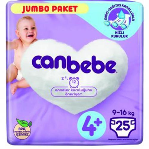 Canbebe Jumbo Package No 4+ 25 Pcs