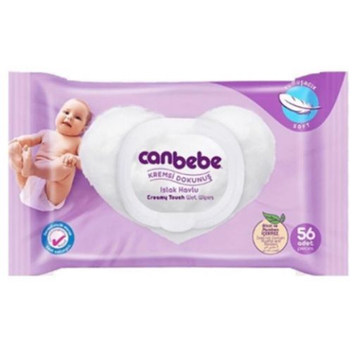 Canbebe Creamy Touch Wet Towel 56 pcs