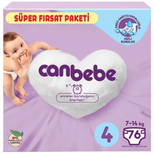 Canbebe Süper Fırsat Paketi No 4 76 adet