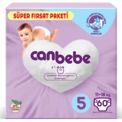 Canbebe Süper Fırsat Paketi No 5 60 Adet