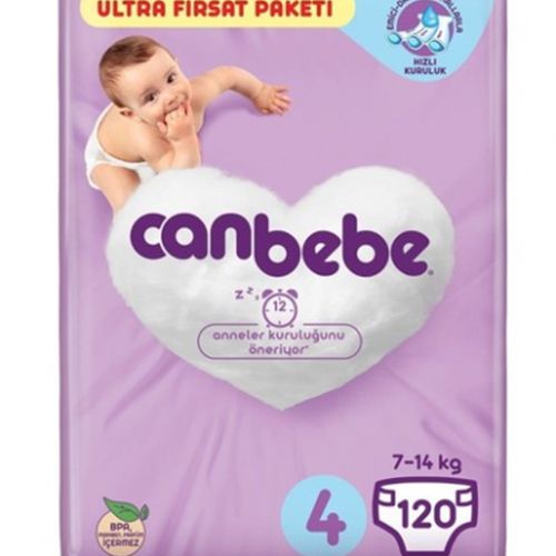 Canbebe Ultra Fırsat Paketi No 4 120 Adet