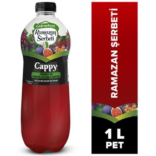 Cappy Ramadan Sherbet Plastic Bottle 1 Lt