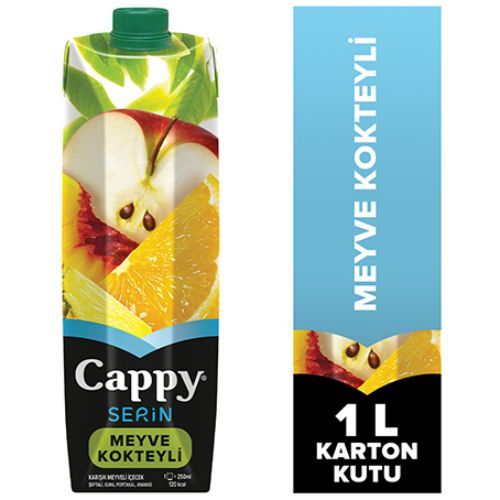 Cappy Cool  Fruit Cocktail Drink Carton 1 Lt