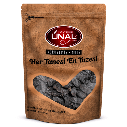 Ünal Çekirdeksiz Siyah Üzüm 250 Gr Paket