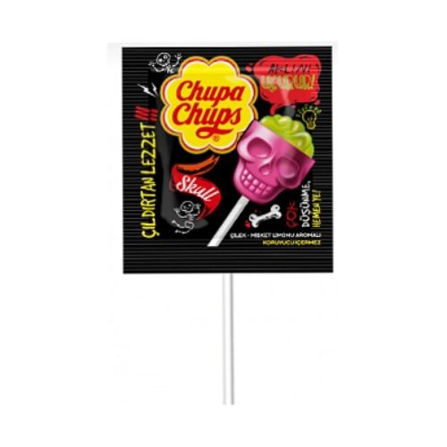 Chupa Chups 3D Skull Şeker 15 Gr