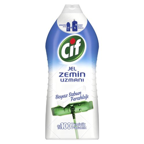 Cif Jel Zemin Uzmanı Beyaz Sabun Ferahlığı 1.500 Ml